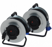 Reverse metal cable reels PVC cable